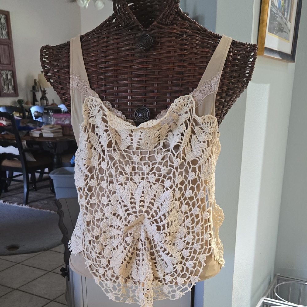 Elegant Crochet Lace Women Top